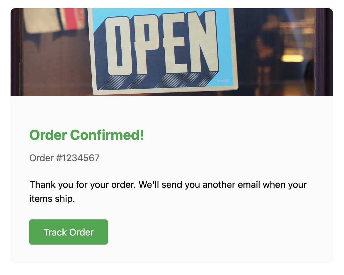 Order Confirmation
