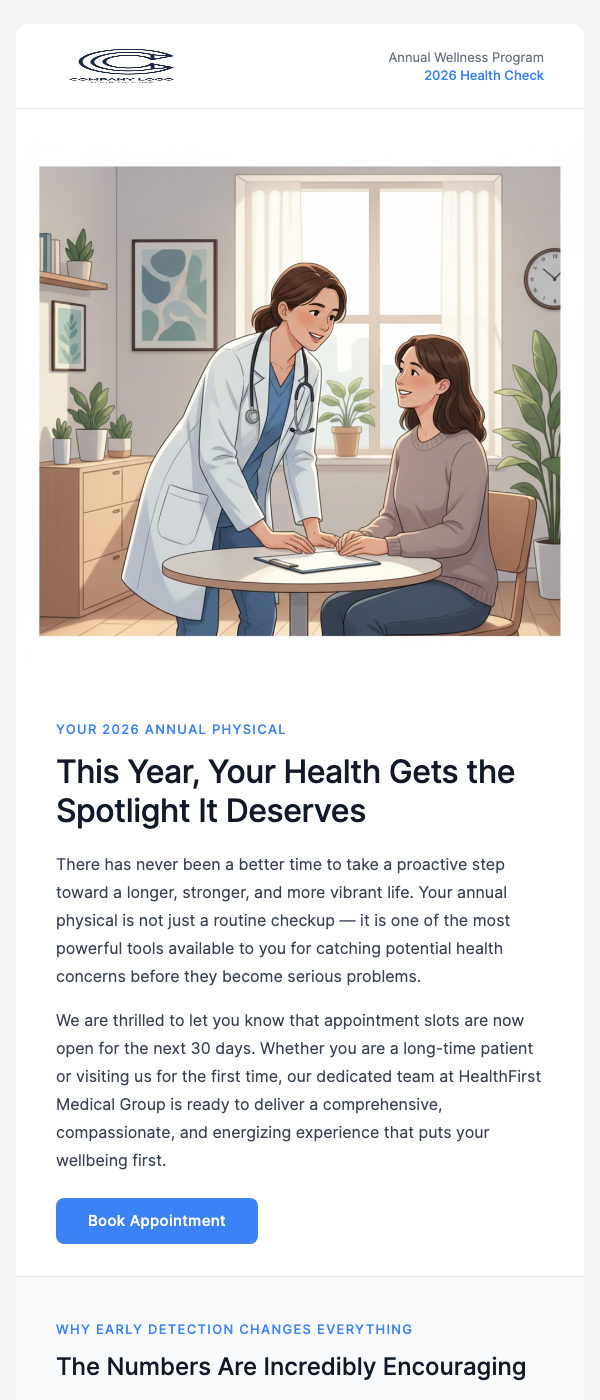 Annual Physical Reminder – Schedule Your Checkup