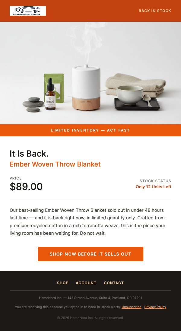 Back in Stock – The Piece You've Been Waiting For