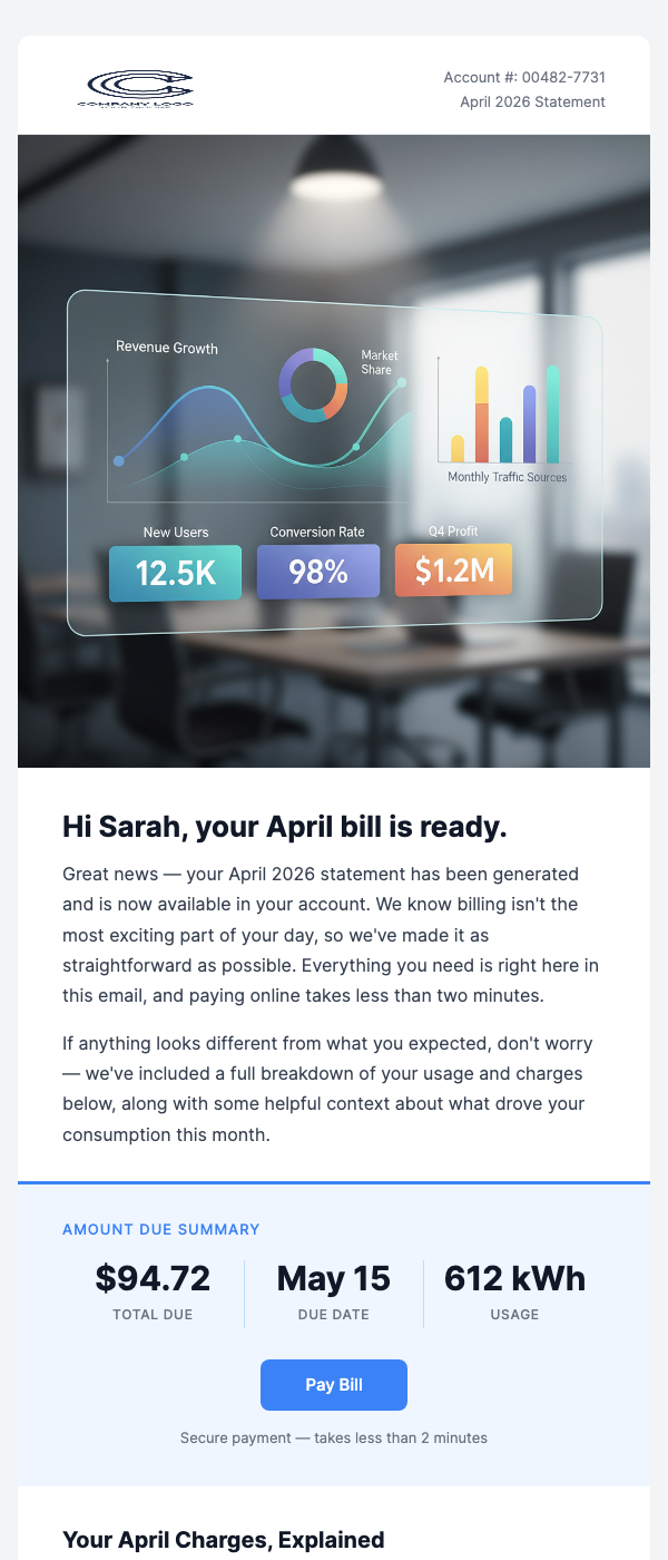 Bill Ready – Your Statement Is Here