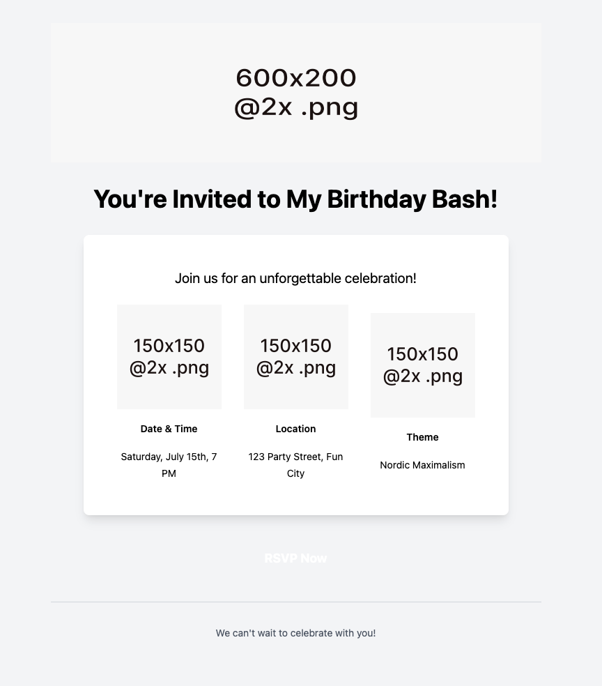 First Generated Template