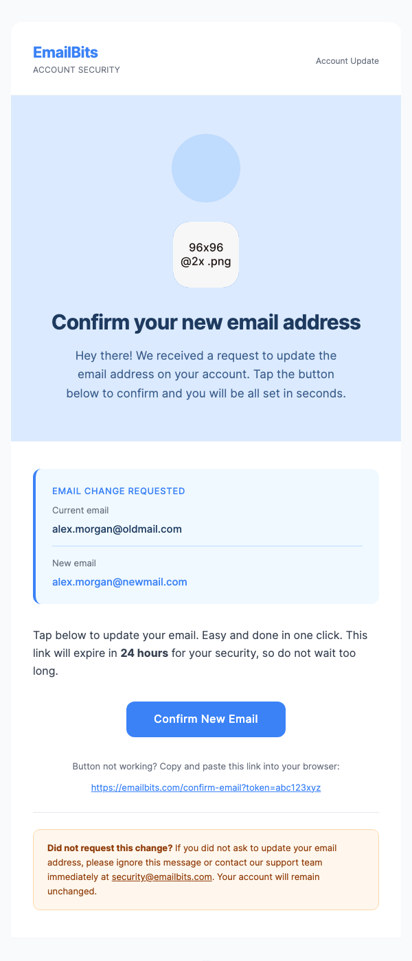 Change Email Address – Illustrated