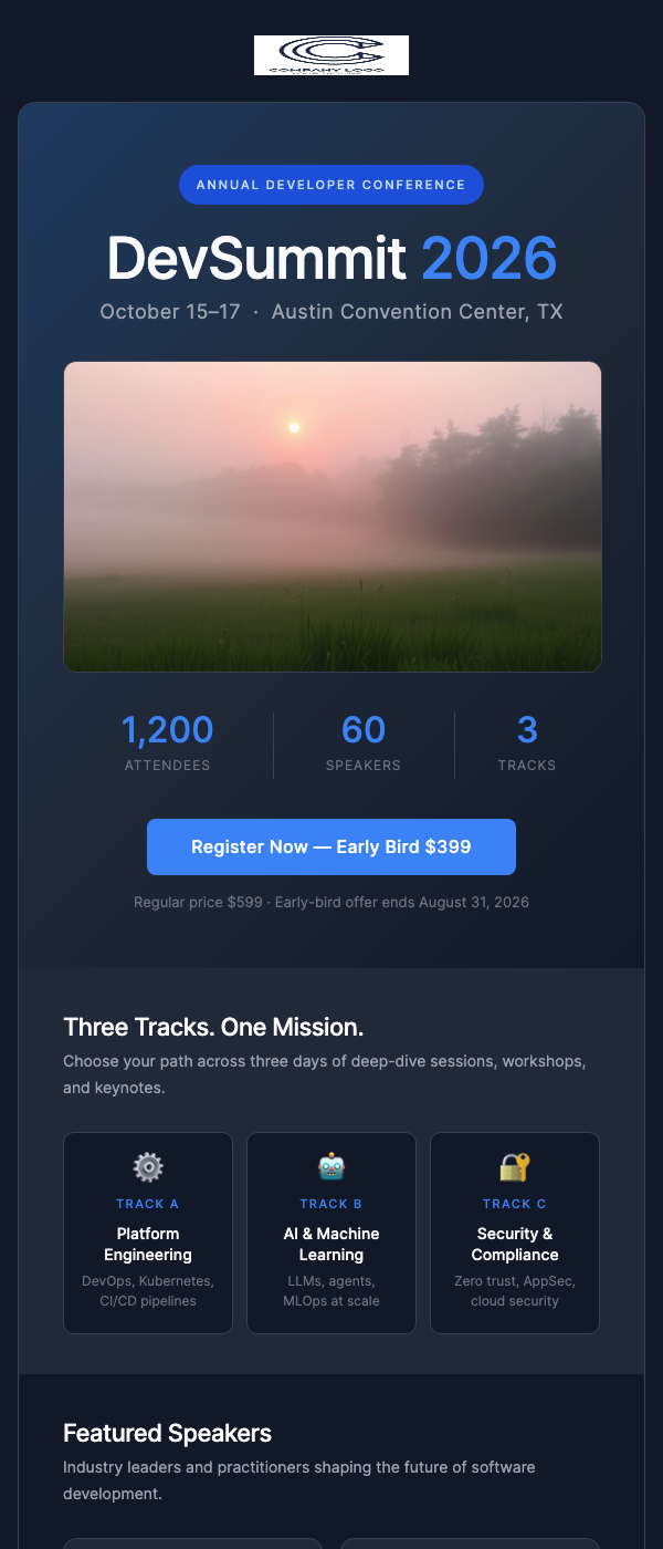 Conference Save the Date