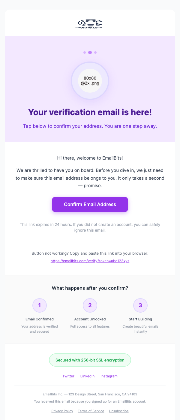 Confirm Sign Up – Illustrated