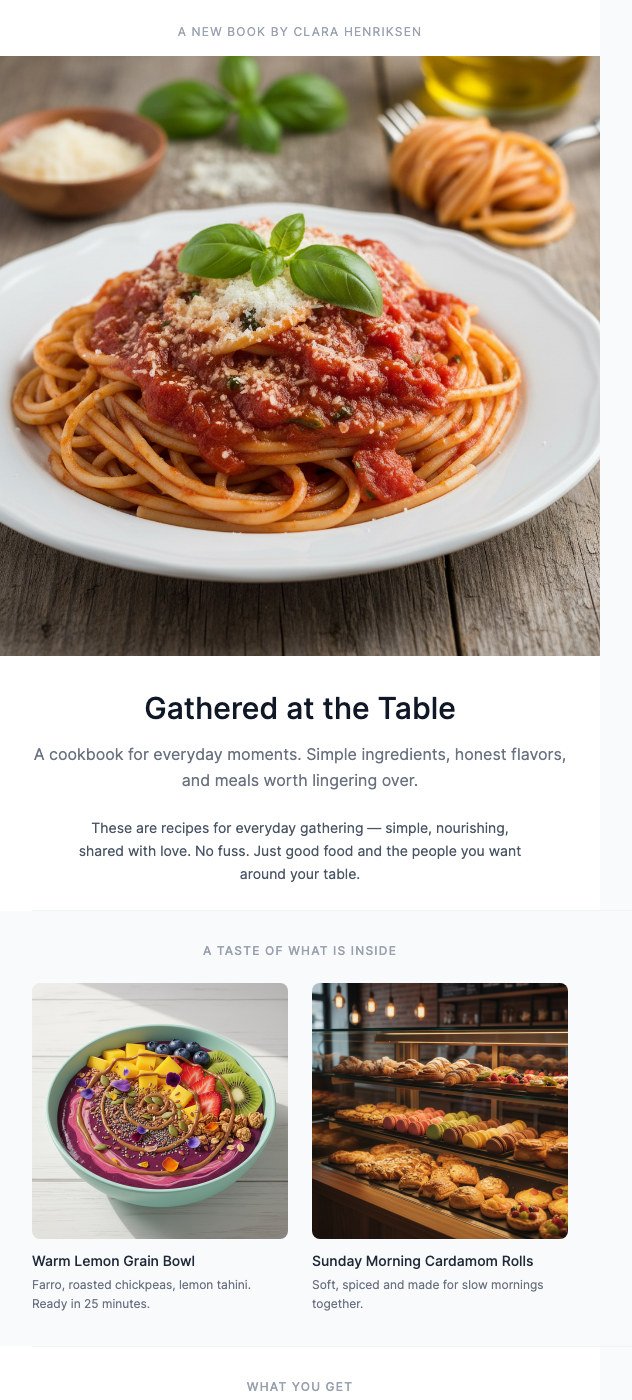 Cookbook Release – Recipes We Love to Share