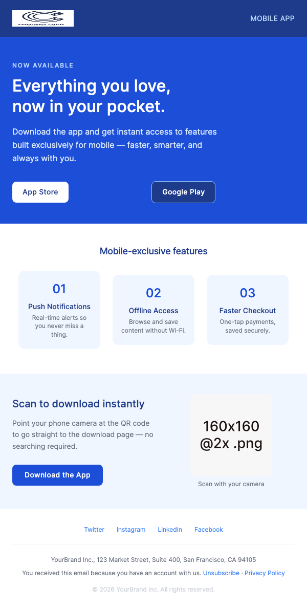 Download the App – Your Account Is Ready