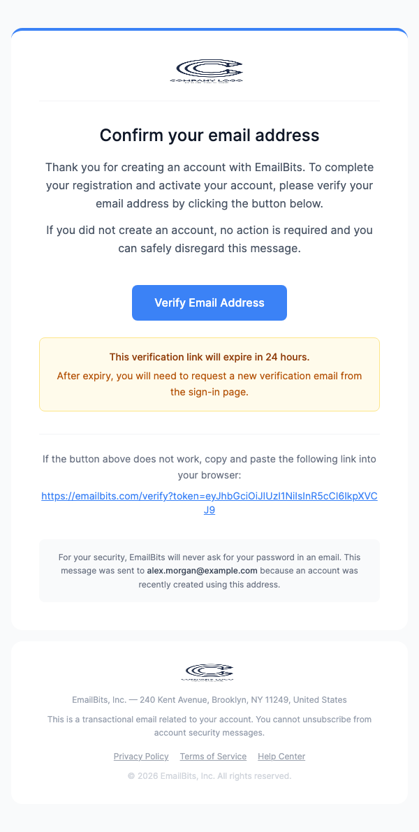 Email Verification