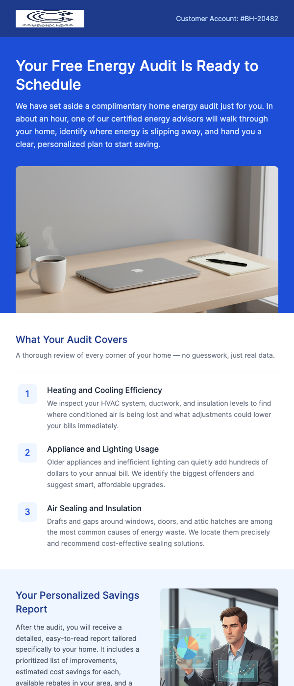 Energy Efficiency Audit – Free Analysis Available