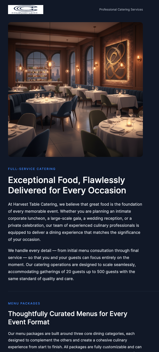 Event Catering – Host Your Next Celebration With Us