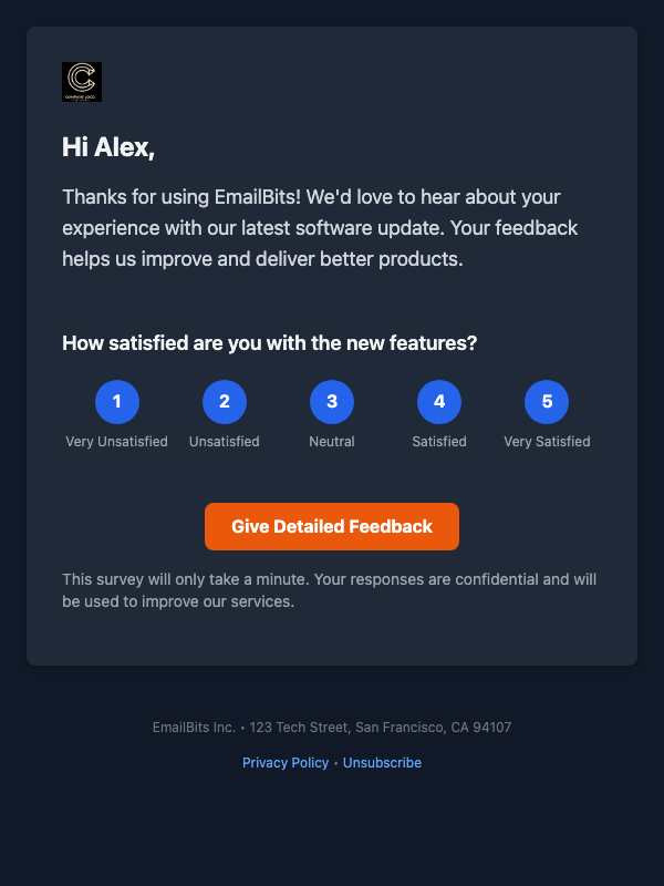 New Feature Release User Satisfaction Dark Theme
