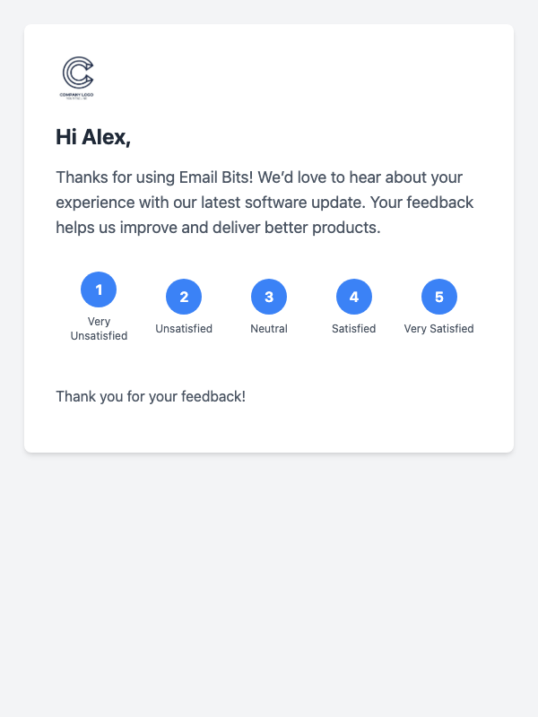 New Feature Release User Satisfaction Light Theme