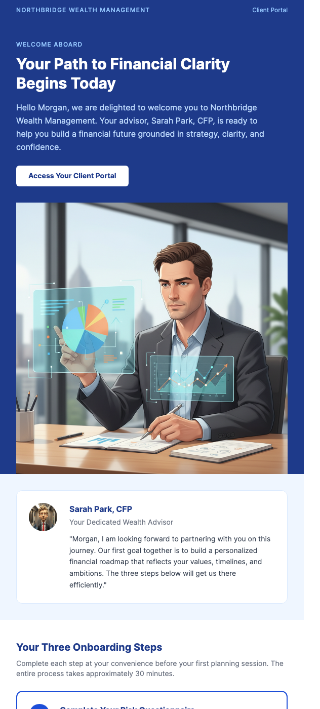 Financial Advisor Client Onboarding