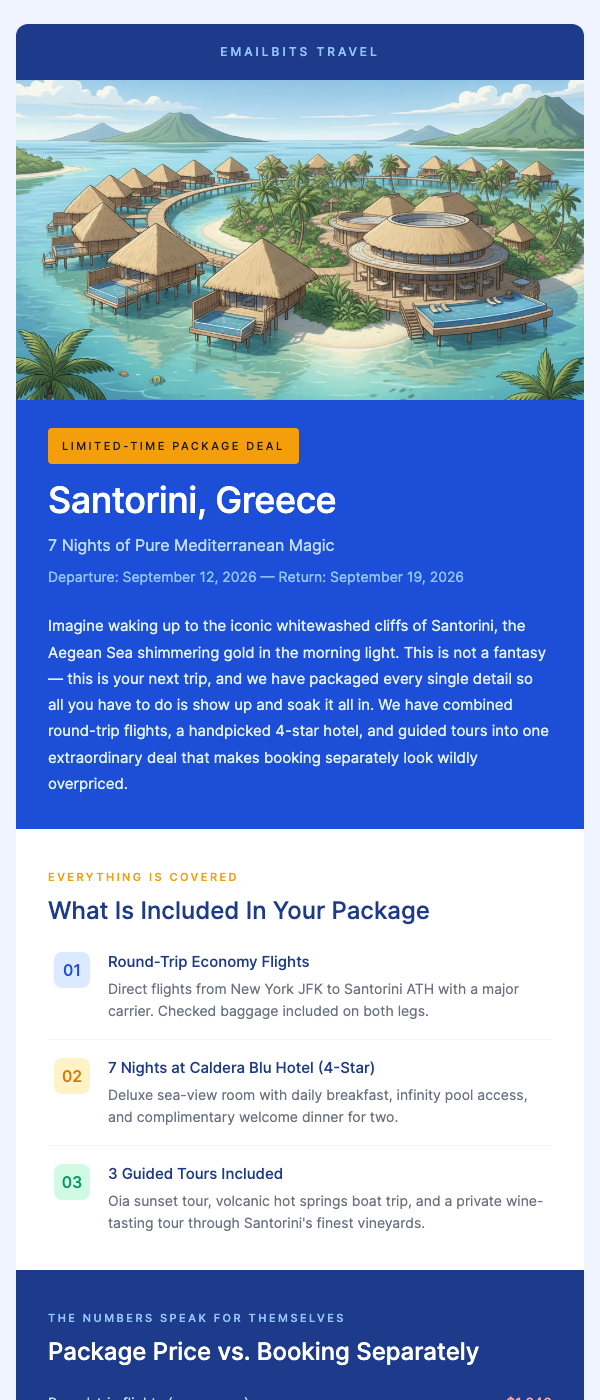 Flight + Hotel Package Deal – Limited Time Offer