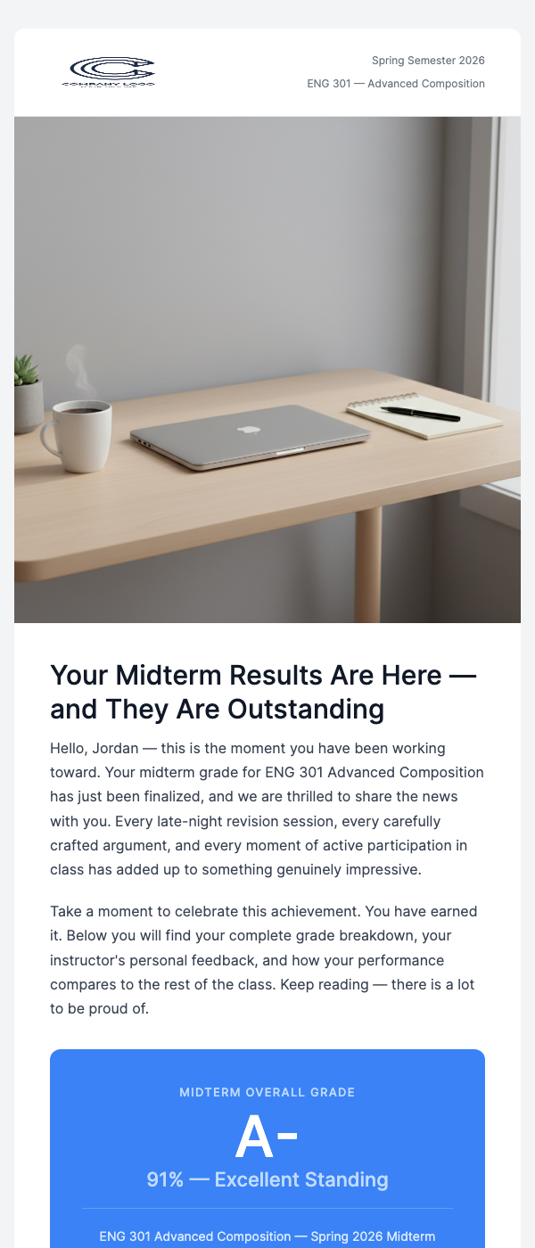 Grade Released – Your Midterm Results