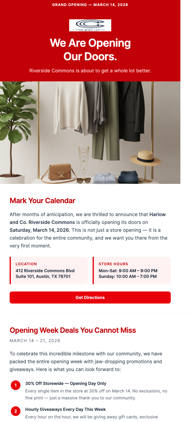 Grand Opening – New Location Now Open