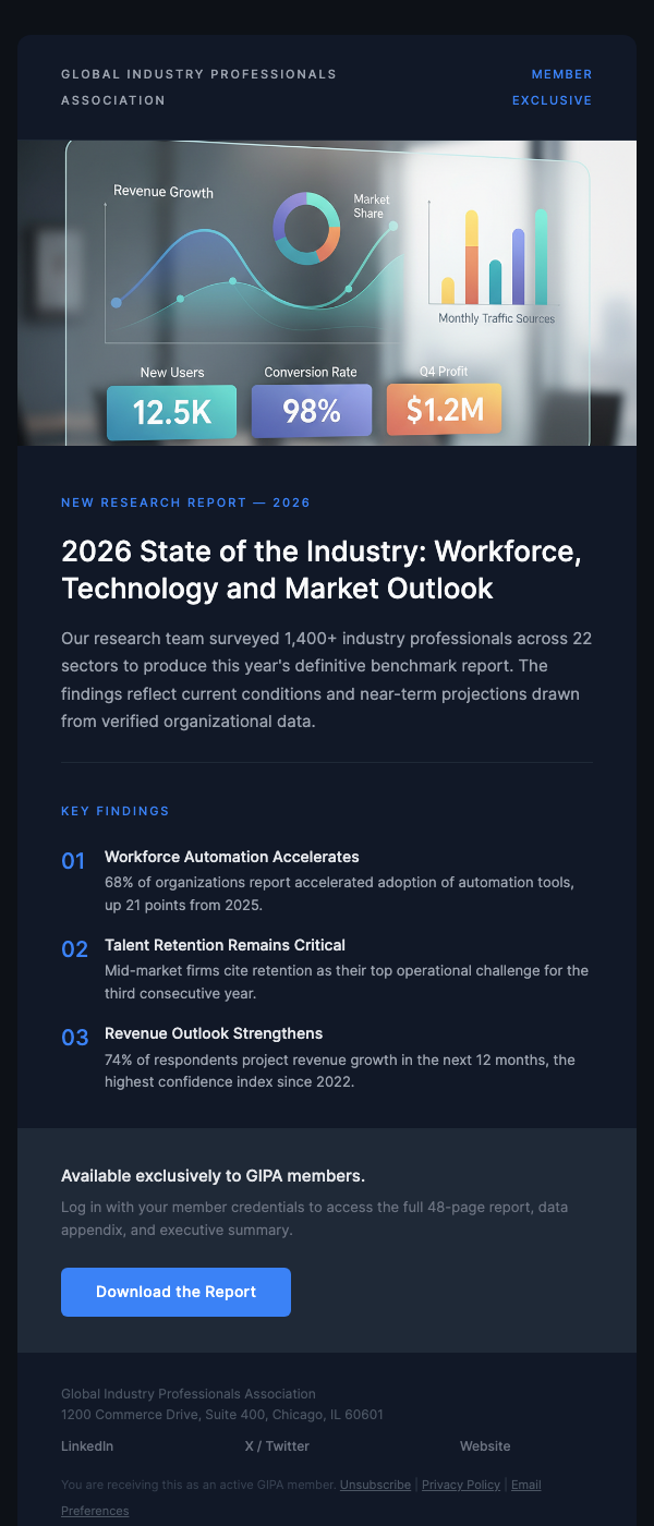 Industry Research Report Released – Download Now