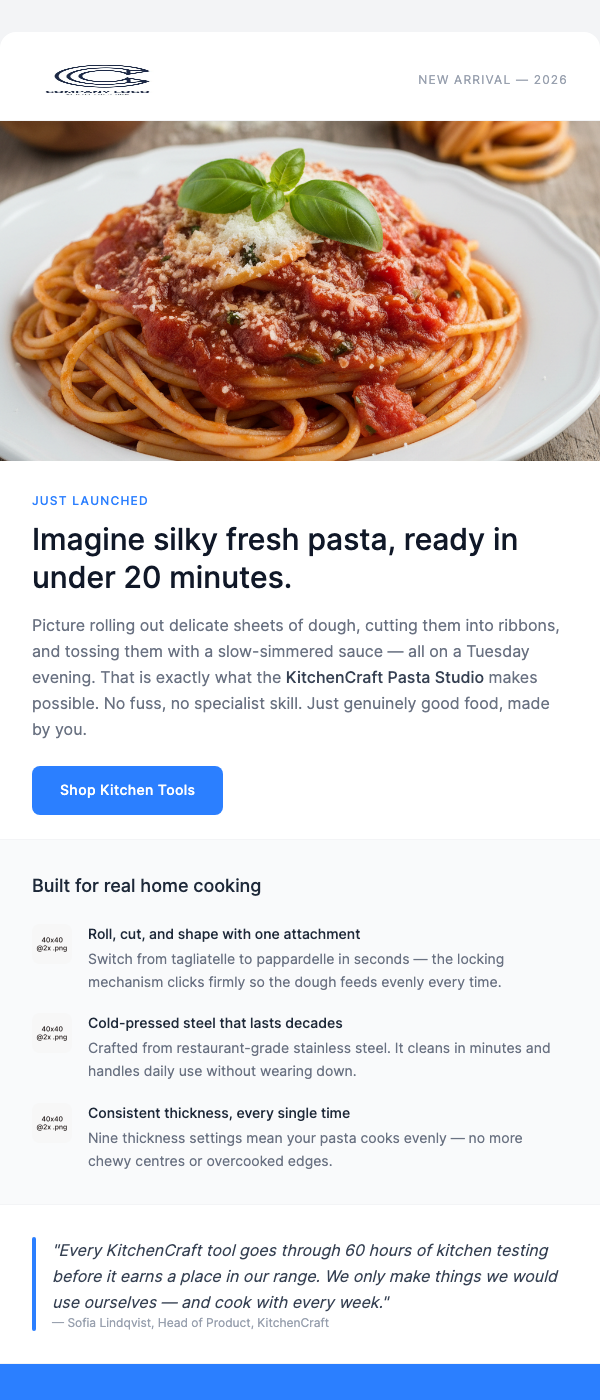 Kitchen Essentials Launch – Tools for Everyday Cooking