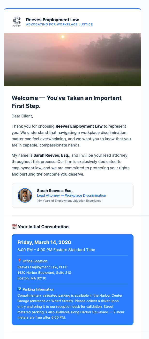 Law Firm Client Intake