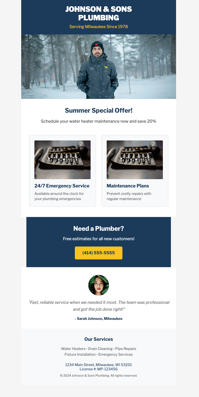 Local Plumbing Service