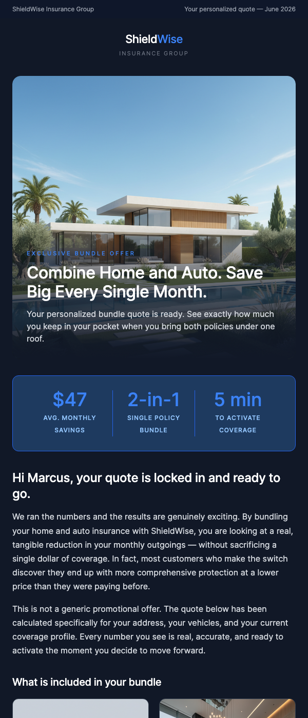 Loyalty Discount – Bundling Saves You $X/Month