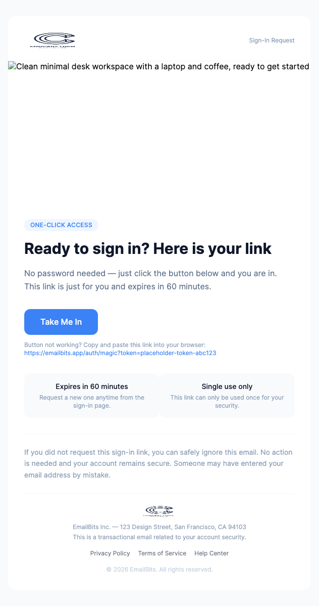 Magic Link – Friendly