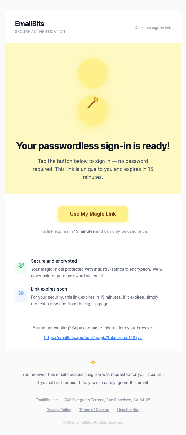 Magic Link – Illustrated