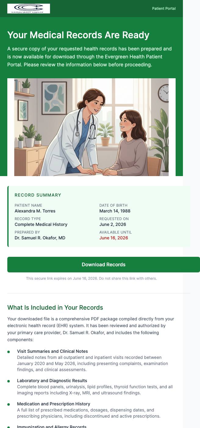 Medical Records Request – Here's Your Documentation