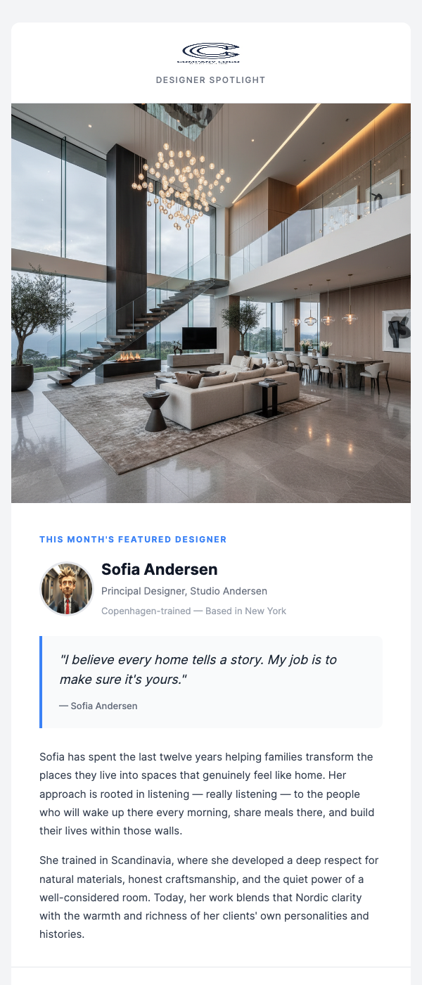 Meet Our Designers – Stories From Behind the Scenes
