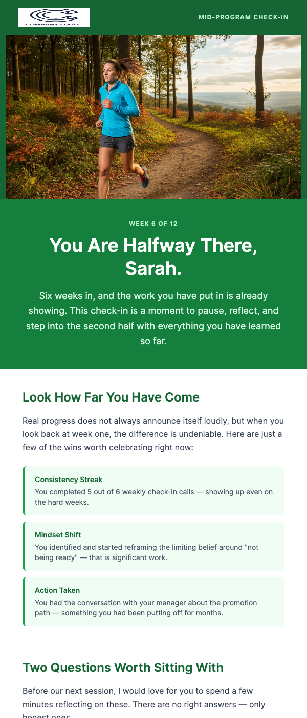 Mid-Program Check-In – How Are You Growing?