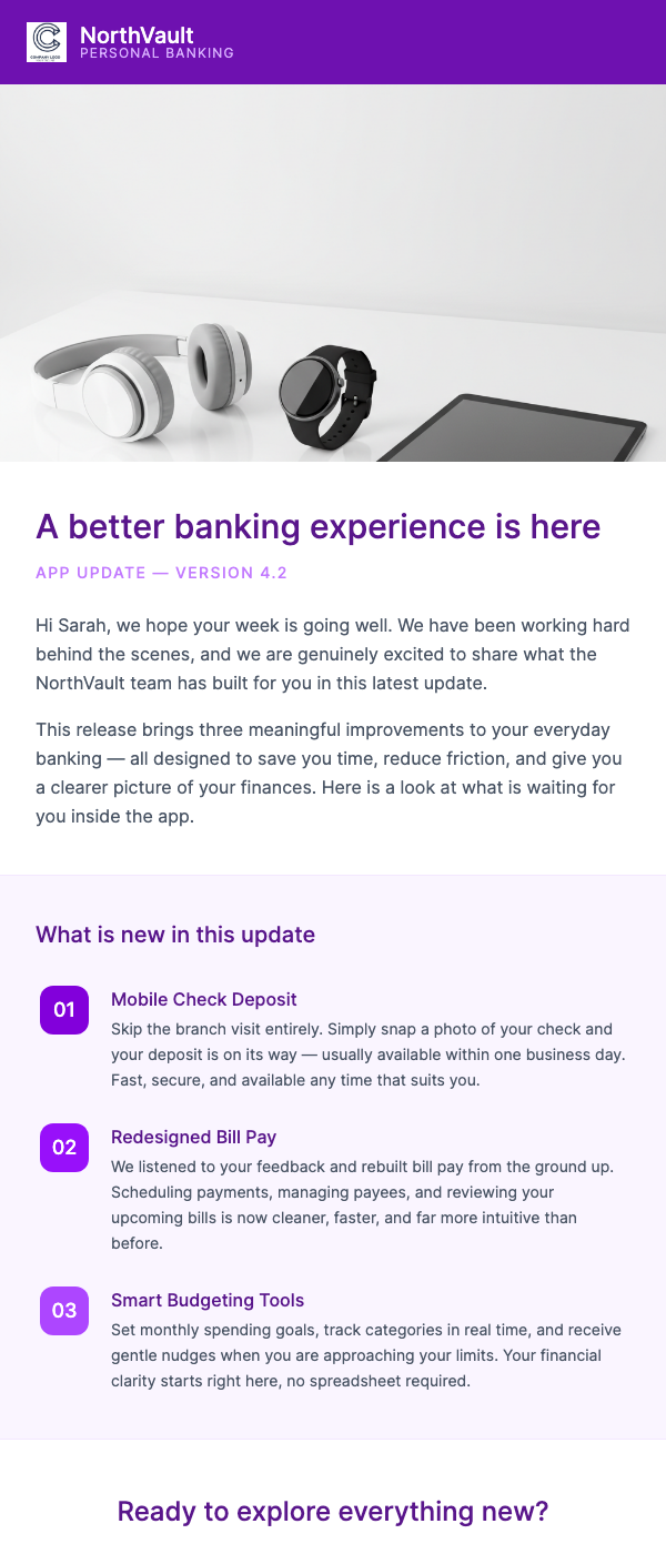 Mobile App Update – New Features Available