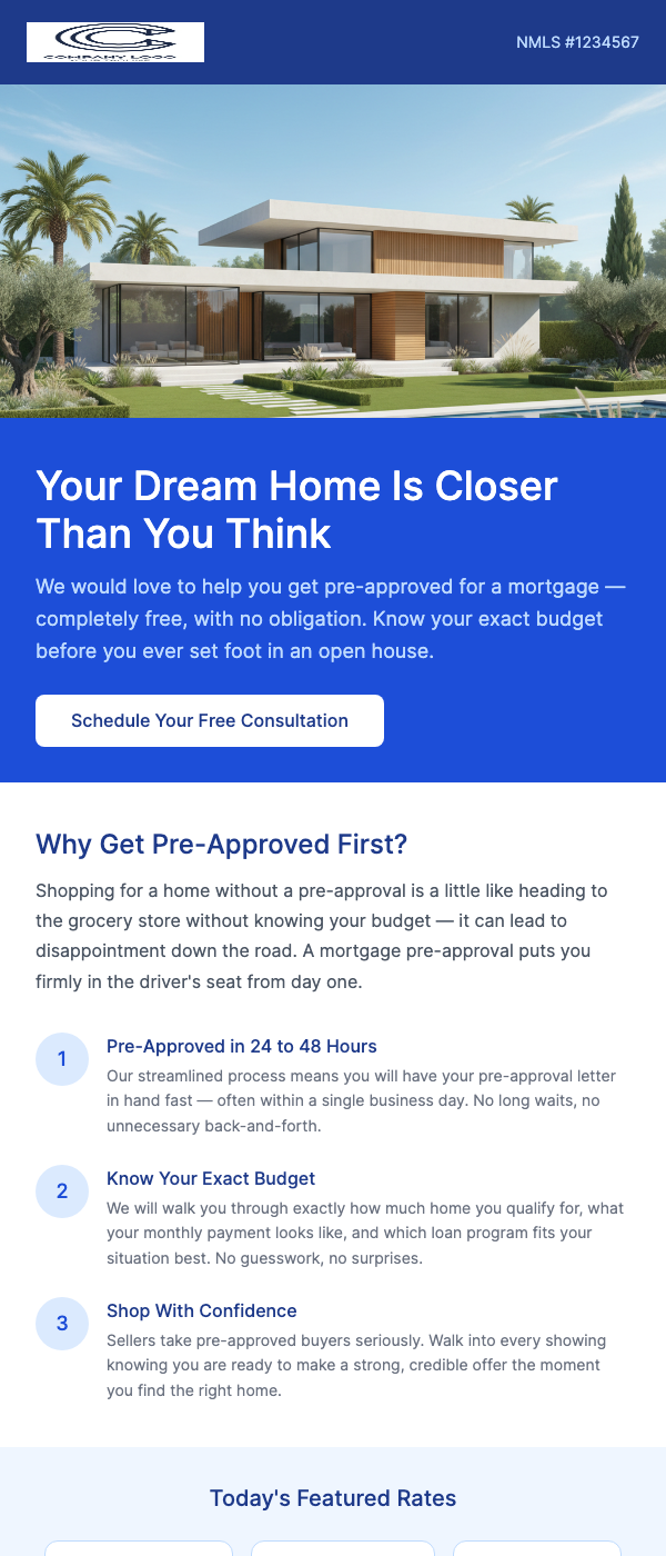 Mortgage Pre-Approval – Ready to Start House Hunting?