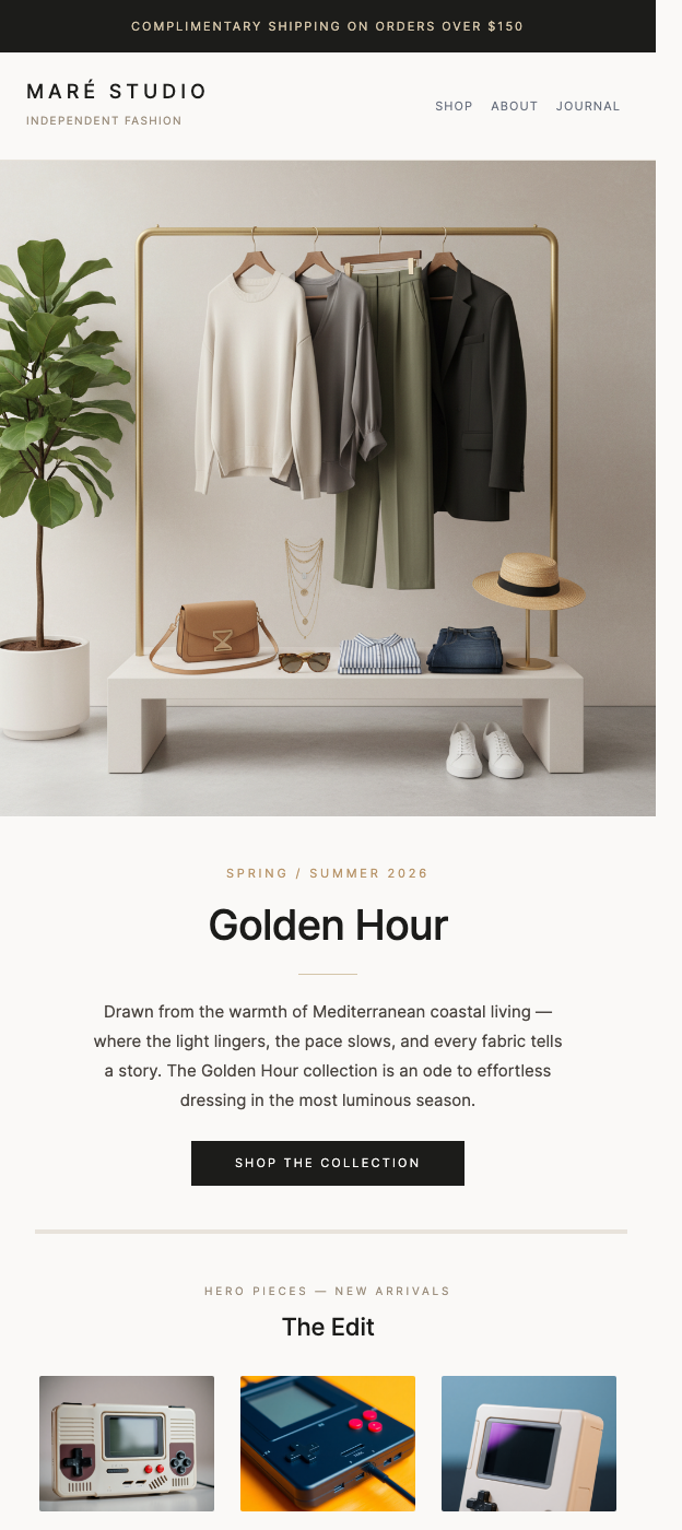 New Collection Launch – Fashion