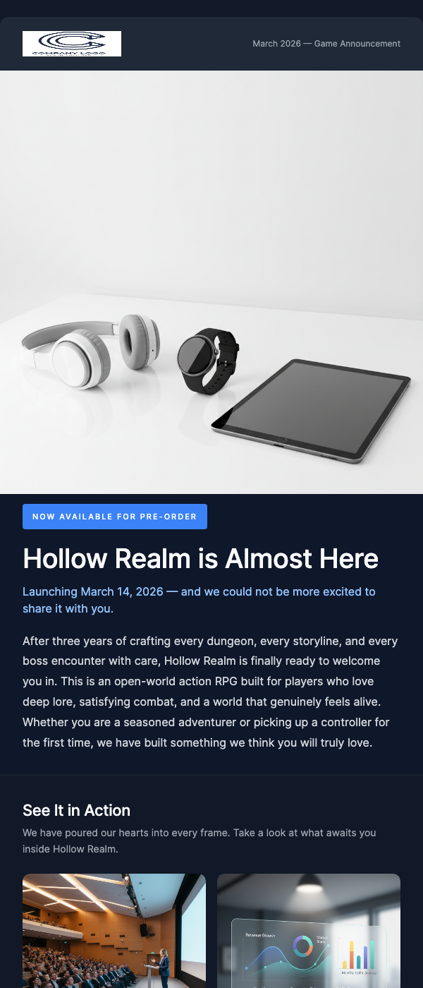 New Game Release – Available Now