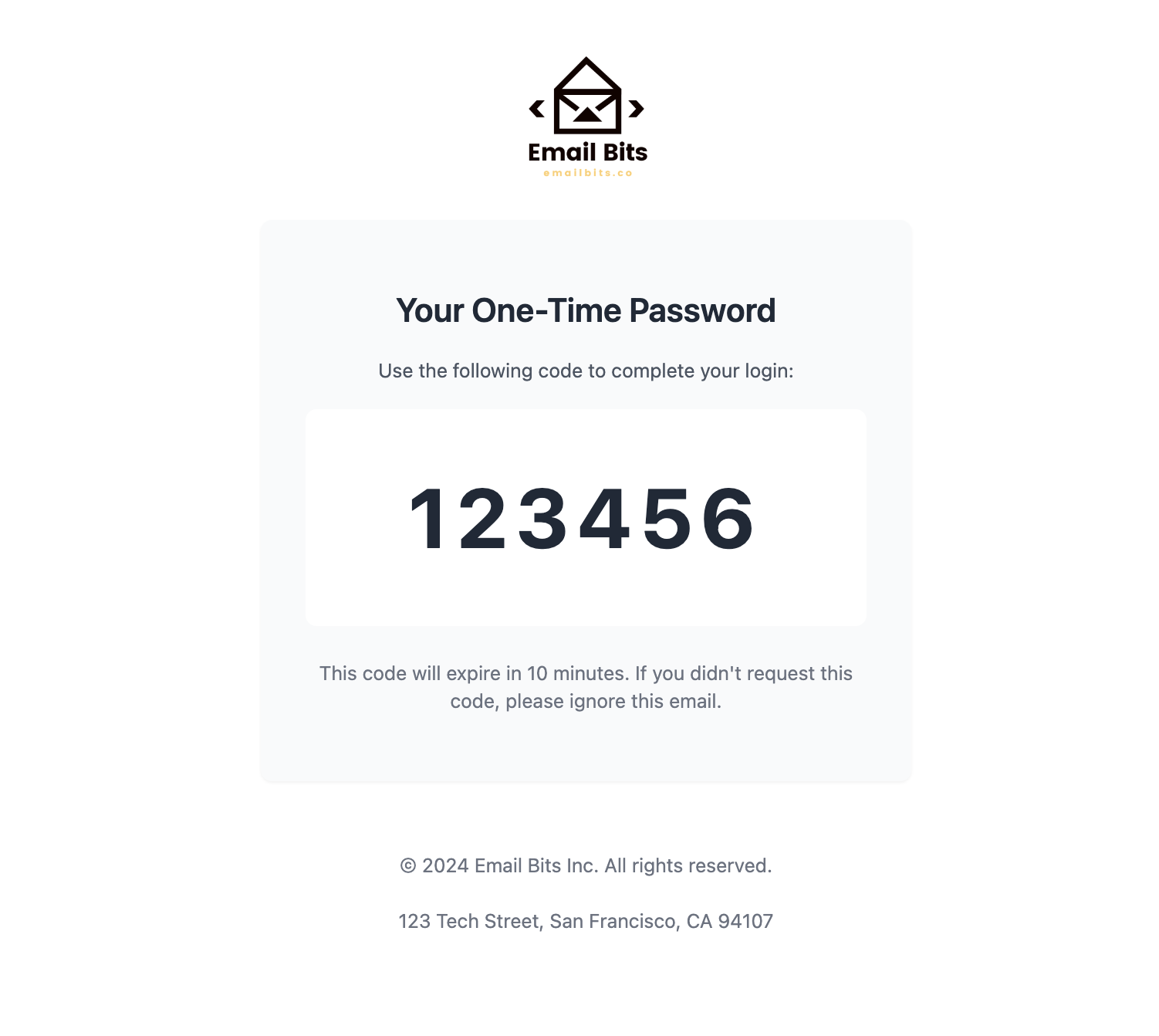 One Time Password