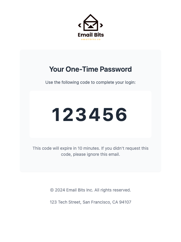 One Time Password