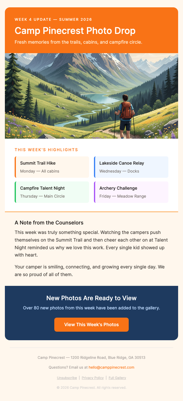 Photo of the Week – Your Camper in Action