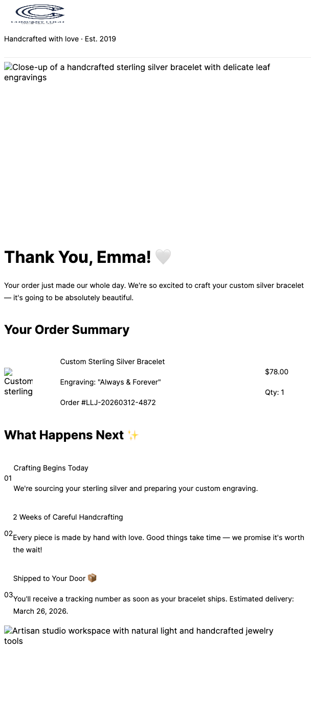 Post-Purchase Thank You