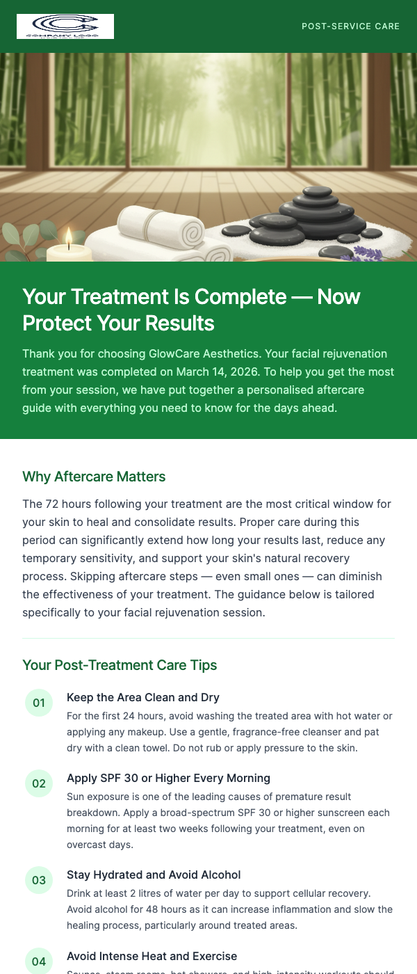 Post-Service Care Tips – Maximize Your Service