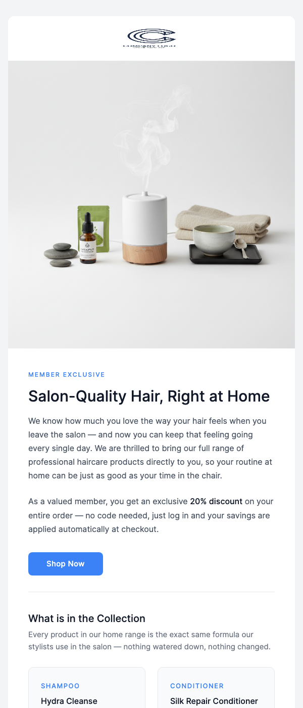 Product Line Now Available – Take Care At Home