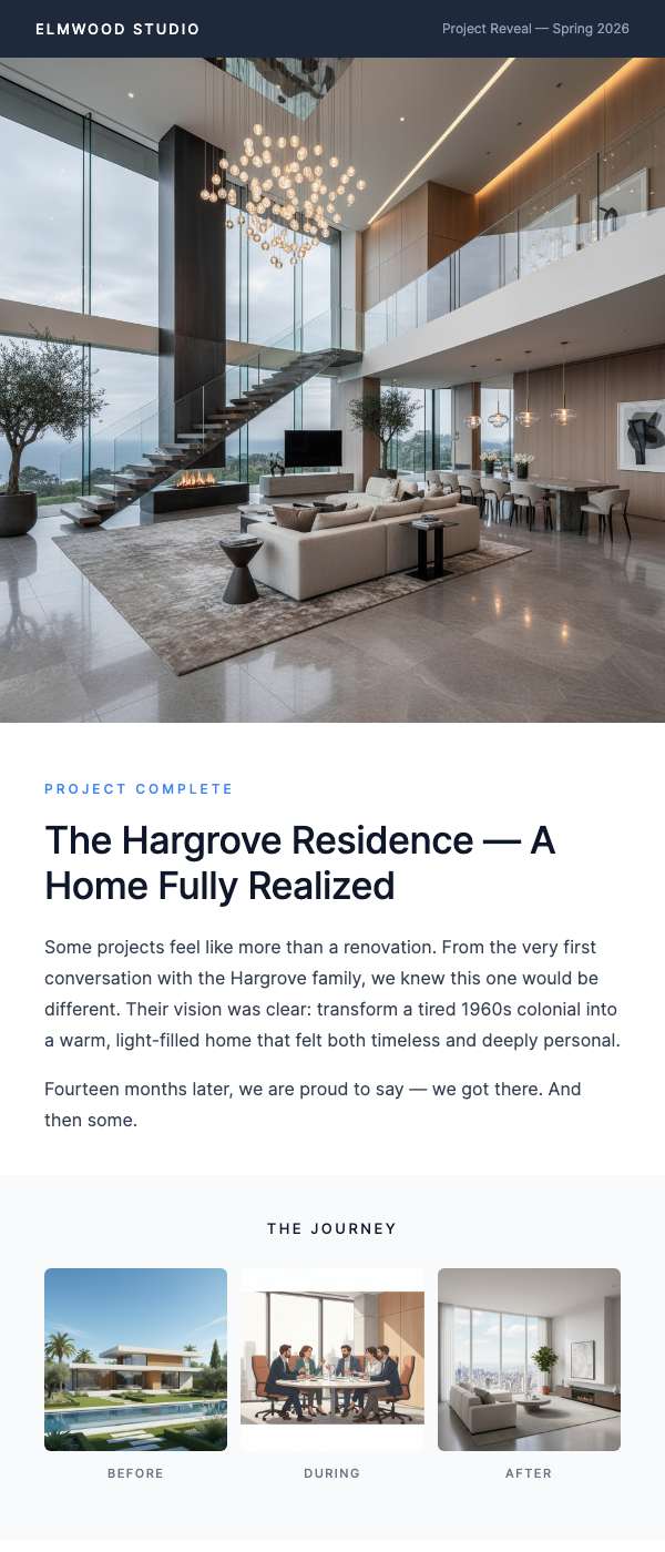 Project Complete – Your Dream Home Awaits