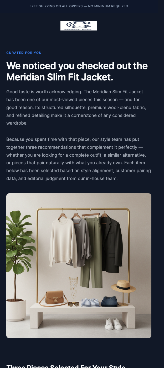 Purchase Recommendations – Based on Your Browsing