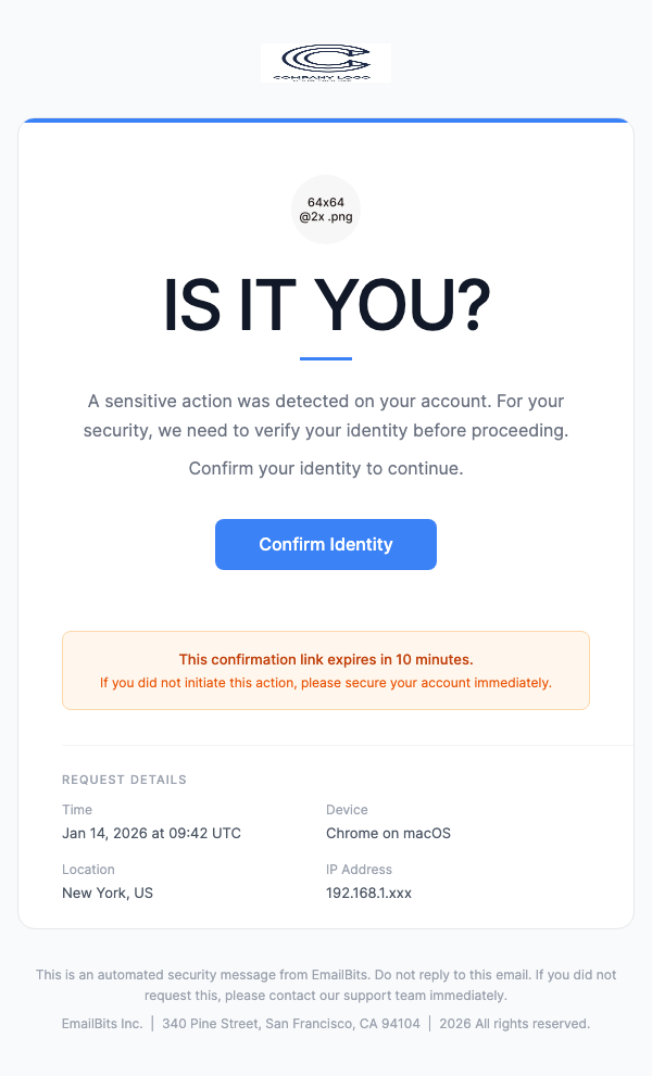 Reauthentication – Bold