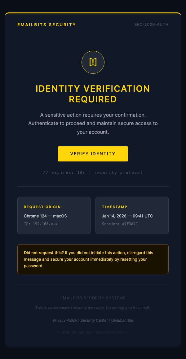Reauthentication – Neon