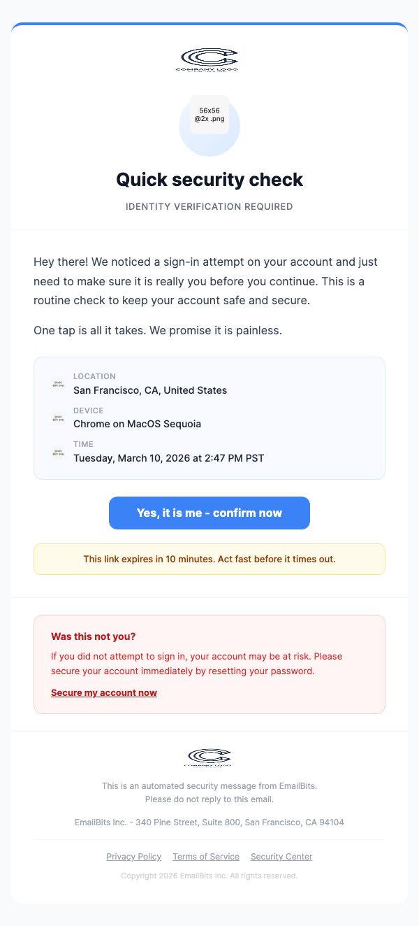 Reauthentication – Playful