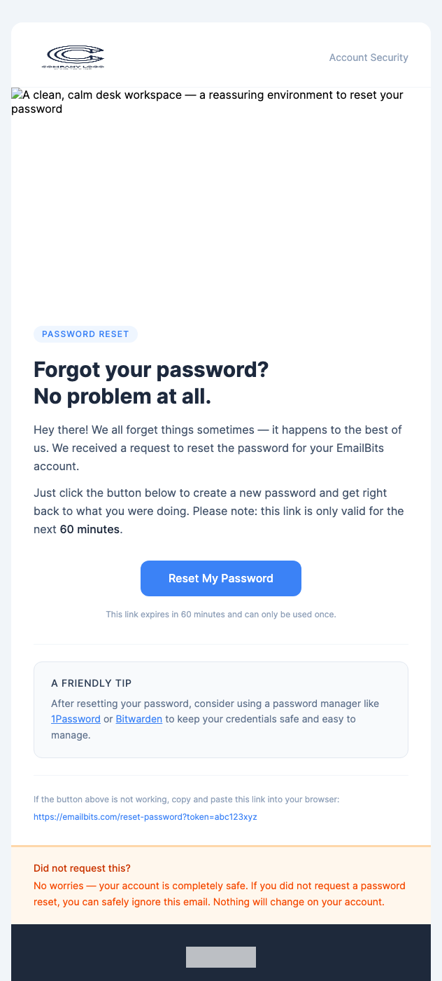 Reset Password – Friendly