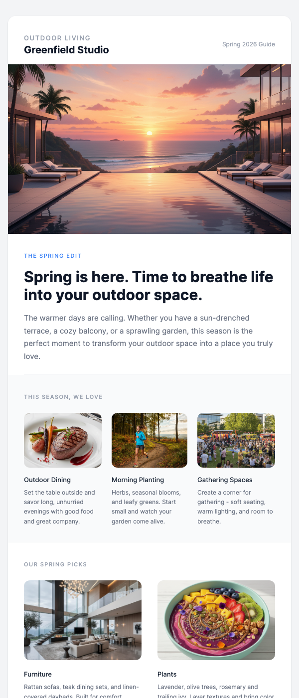 Seasonal Outdoor Guide – Transform Your Space This Spring
