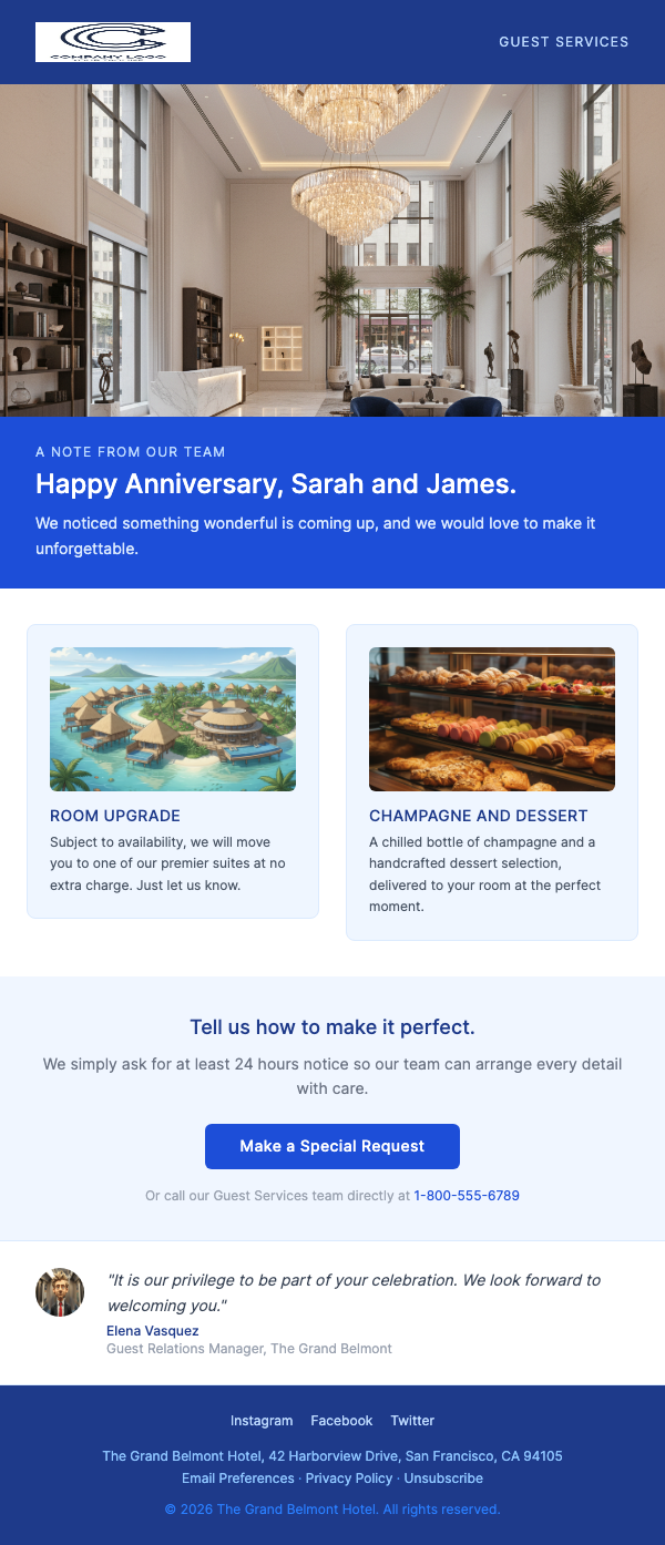 Special Occasion – Let Us Make It Memorable