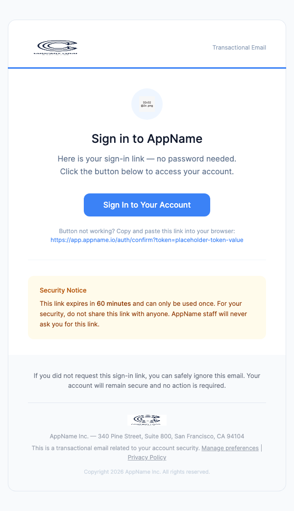Supabase Magic Link Login
