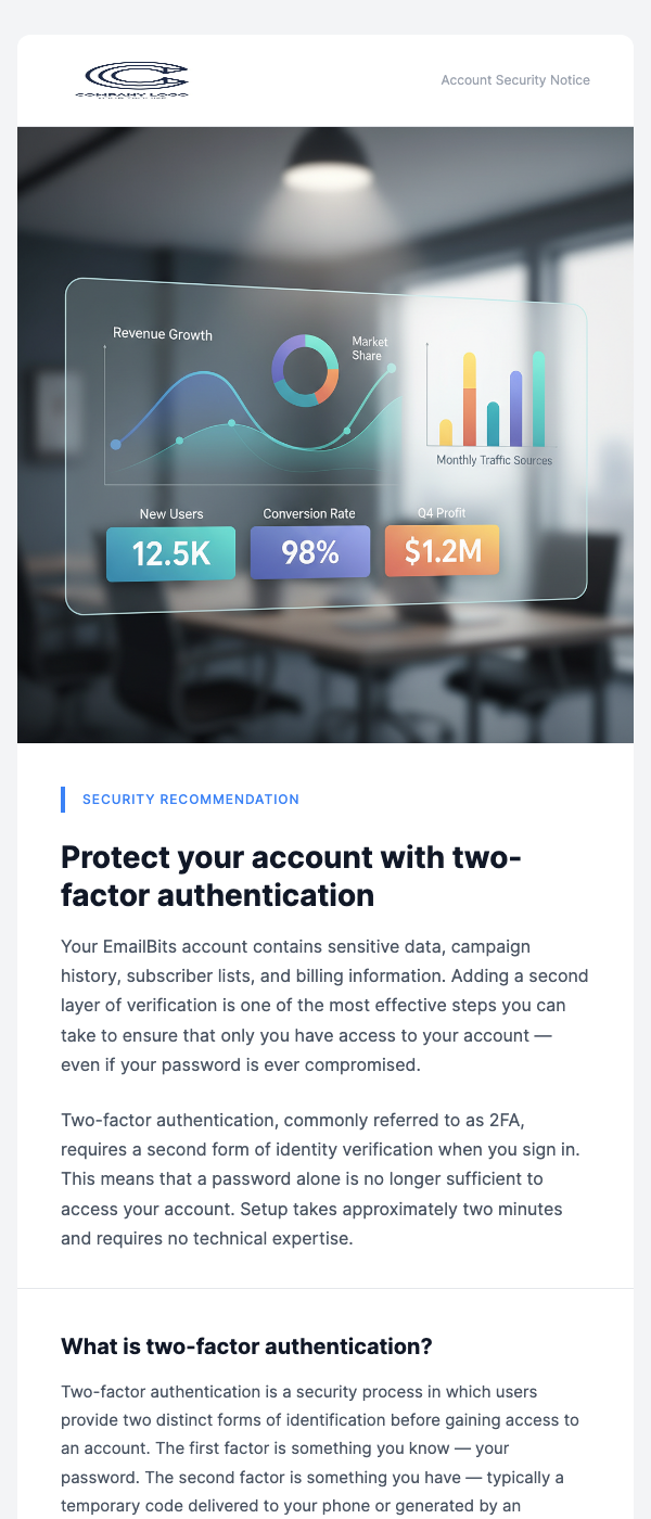 Two-Factor Auth – Enable for Account Security