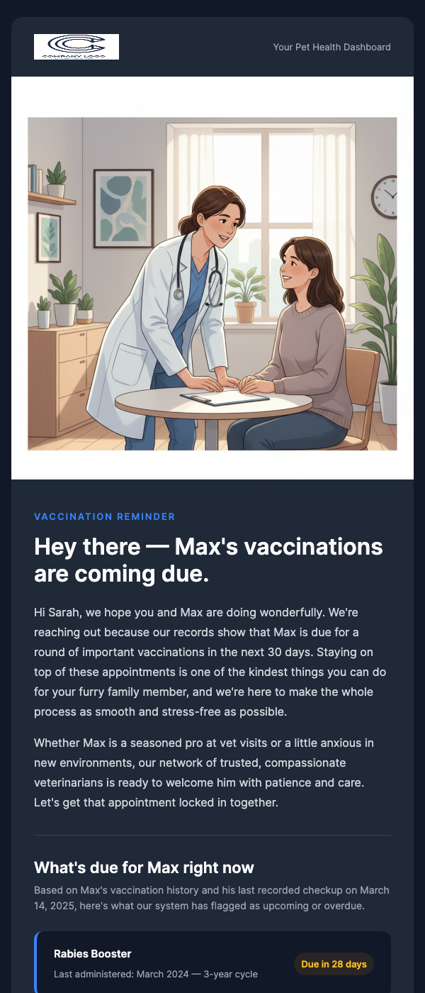 Vaccination Reminder – Keep Records Updated